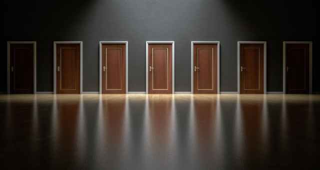 choices decision doors doorway