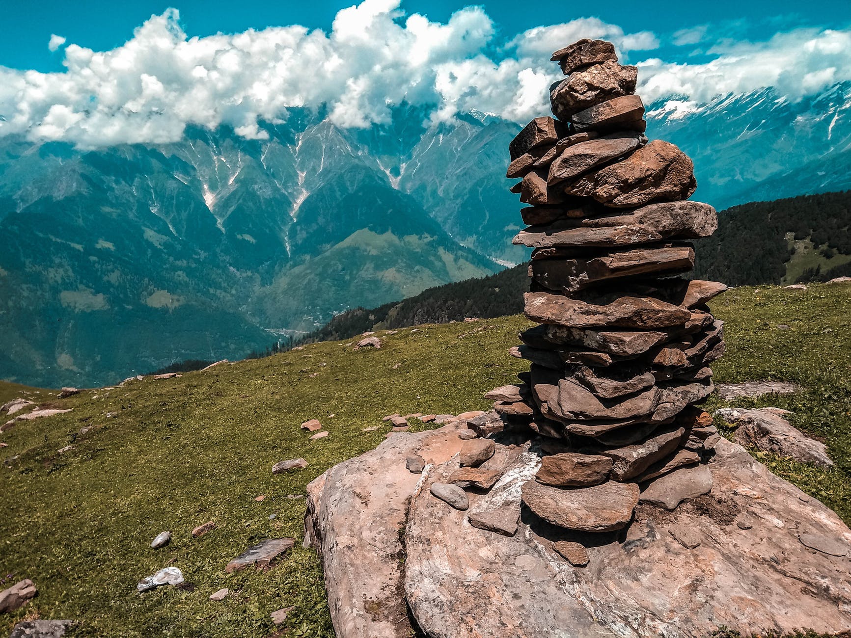 photo of rocks piled on top of each other