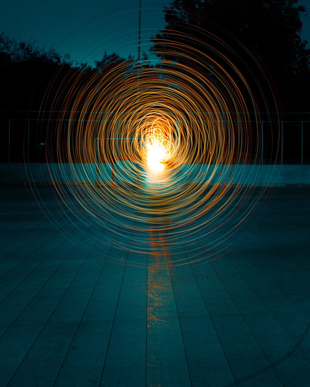person playing on light