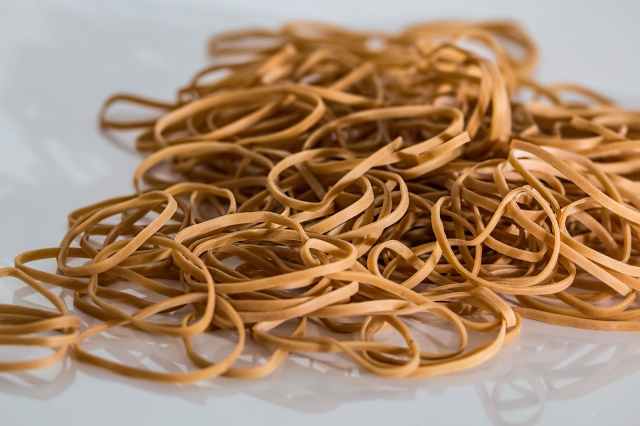 brown rubber band
