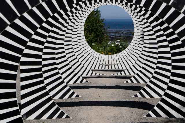 black and white illusion